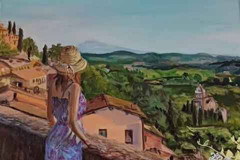 Zdeňka Braunová - Montalcino, It
