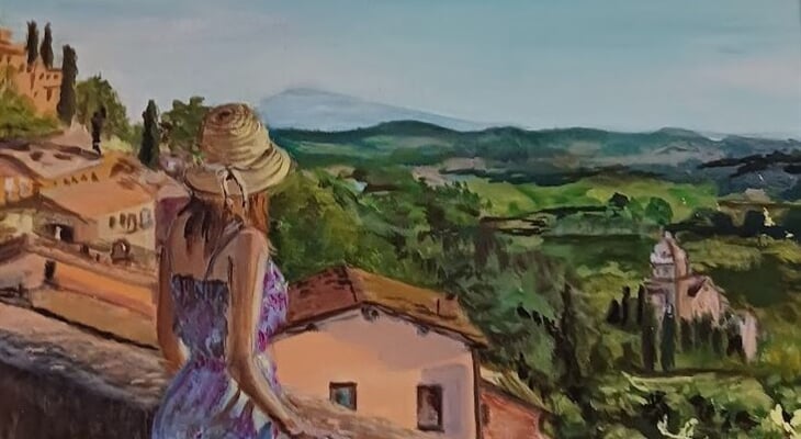 Zdeňka Braunová - Montalcino, It