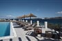 Hotel Paros Bay: fotografie vybavení exteriérů a interiérů ubytování.
