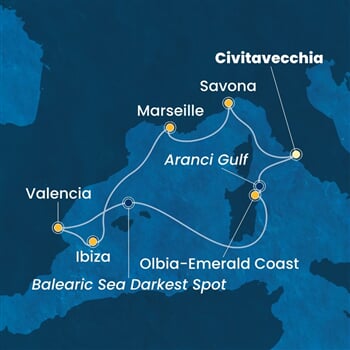 Trasa plavby CPA-CIV07A7X