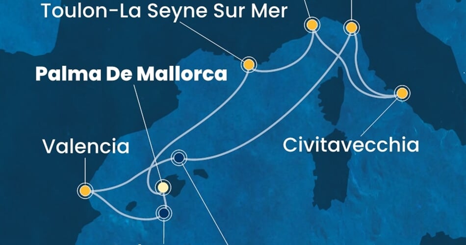 Trasa plavby CPA-PMI07A4N