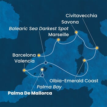 Trasa plavby CPA-PMI07A4U
