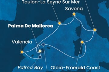 Costa Pacifica - Španělsko, Itálie (Palma de Mallorca)