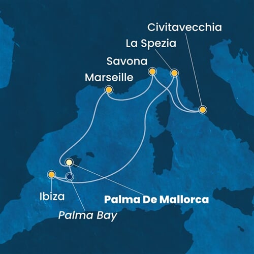 Trasa plavby CPA-PMI07A4J