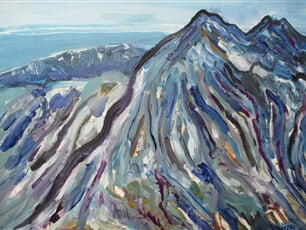 Gerlachův štít z Popradské kotliny, Vysoké Tatry