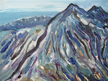 Gerlachův štít z Popradské kotliny, Vysoké Tatry