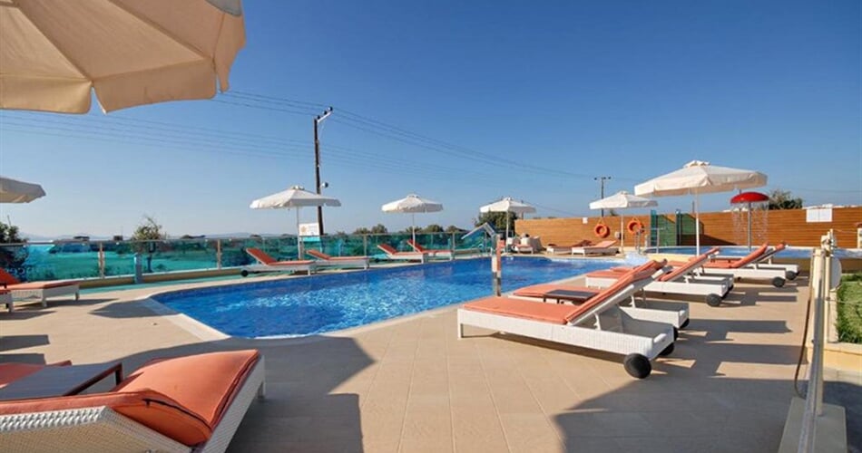 Hotel Princess of Naxos: fotografie vybavení exteriérů a interiérů ubytování.
