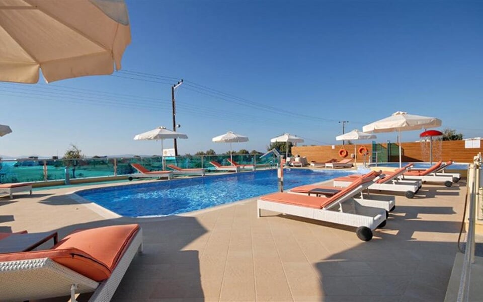 Hotel Princess of Naxos: fotografie vybavení exteriérů a interiérů ubytování.