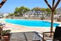Hotel Pandrossos: fotografie vybavení exteriérů a interiérů ubytování.