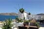 Hotel Pandrossos: fotografie vybavení exteriérů a interiérů ubytování.