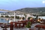 Hotel Pandrossos: fotografie vybavení exteriérů a interiérů ubytování.