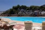 Hotel Pandrossos: fotografie vybavení exteriérů a interiérů ubytování.