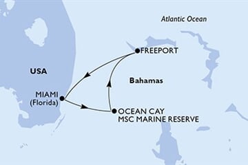 MSC Meraviglia - USA, Bahamy (z Miami)