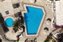 Hotel Dionysos Seaside Resort: fotografie vybavení exteriérů a interiérů ubytování.