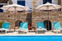 Hotel San Antonio - Paros: fotografie vybavení exteriérů a interiérů ubytování.