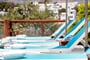 Hotel San Antonio - Paros: fotografie vybavení exteriérů a interiérů ubytování.