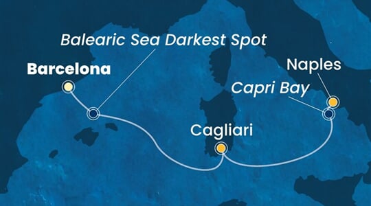 Costa Smeralda - Španělsko, Itálie (z Barcelony)