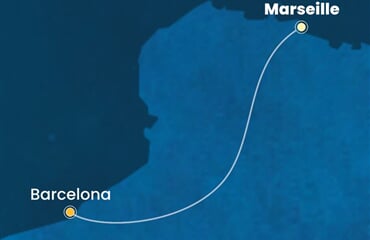 Costa Smeralda - Francie, Španělsko (z Marseille)