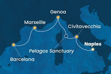 Costa Smeralda - Itálie, Francie, Španělsko (Neapol)
