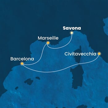 Trasa plavby CTO-SVN04A2F