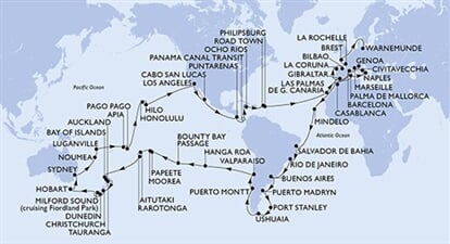 MSC Magnifica - Itálie, Francie, Španělsko, Gibraltar, Maroko, ... (z Janova)