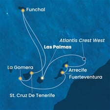 Costa Pacifica - Španělsko, Portugalsko (Gran Canaria)