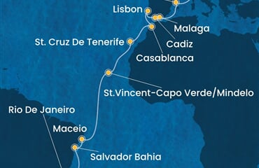 Costa Diadema - Francie, Itálie, Španělsko, Portugalsko, Maroko, ... (z Marseille)