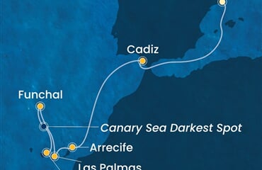 Costa Pacifica - Španělsko, Portugalsko (z Barcelony)