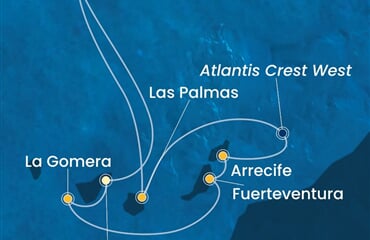 Costa Pacifica - Španělsko, Portugalsko (Santa Cruz de Tenerife)