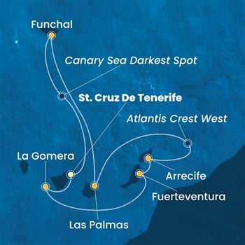 Trasa plavby CPA-TCI07A1C