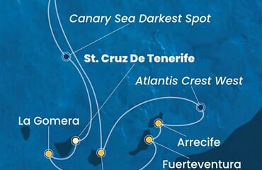 Costa Pacifica - Španělsko, Portugalsko (Santa Cruz de Tenerife)