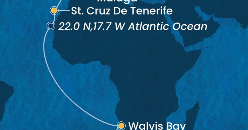 Trasa plavby CSM-BCN19A0Z