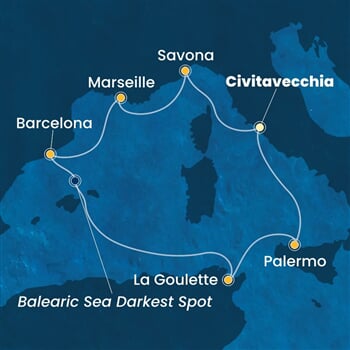 Trasa plavby CTO-CIV07A6N