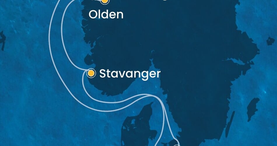 Trasa plavby CDI-CPH07A2R