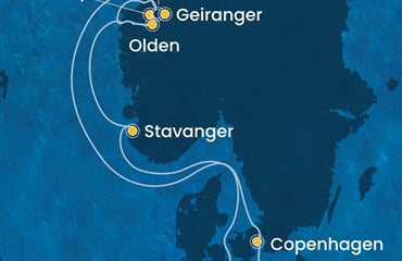 Costa Diadema - Německo, Dánsko, Norsko (z Kielu)