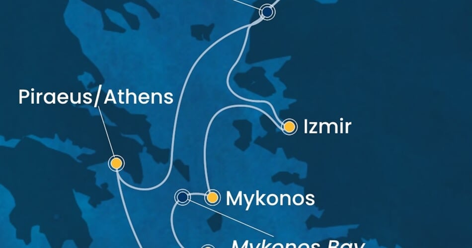 Trasa plavby CFO-IST06A03