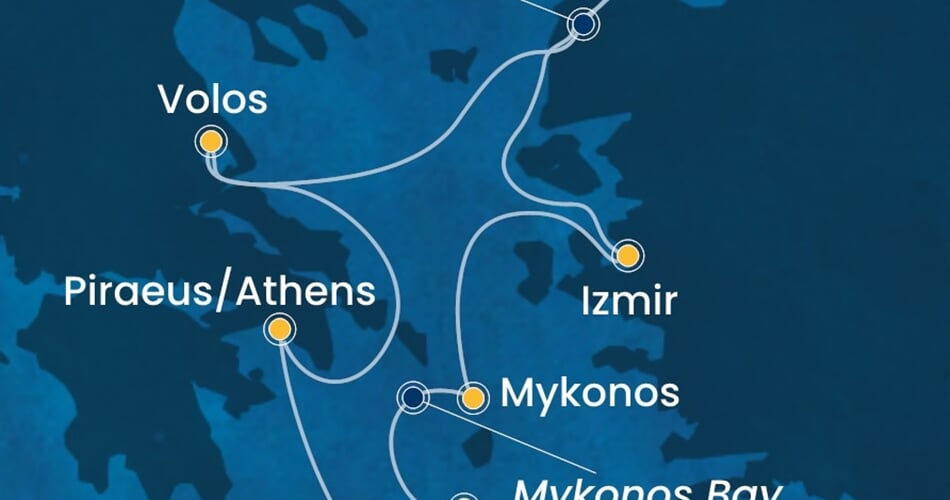 Trasa plavby CFO-IST07A1Q