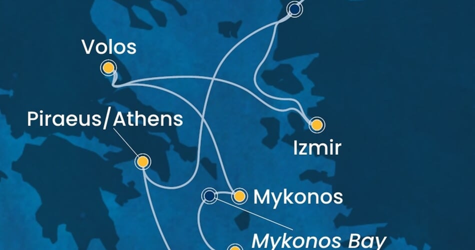 Trasa plavby CFO-IST07A1S