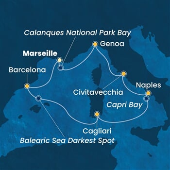 Trasa plavby CTO-MRS07A7Y