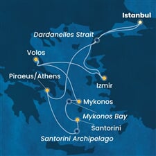 Costa Fortuna - Turecko, Řecko (Istanbul)
