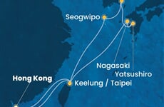 Trasa plavby CSE-HKG09A02