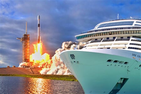 MSC Grandiosa -Západní Karibik letecky s delegátem + den navíc v Orlandu (z Port Canaveral)