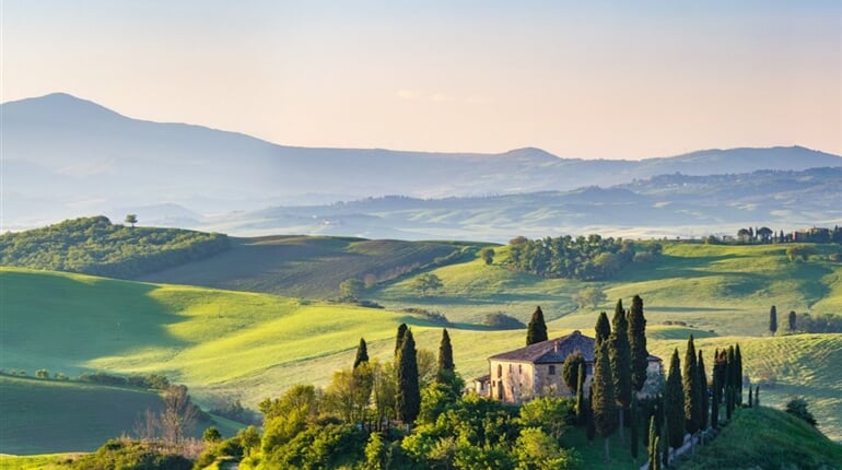 Itálie - Pienza - Val d´ Orcia