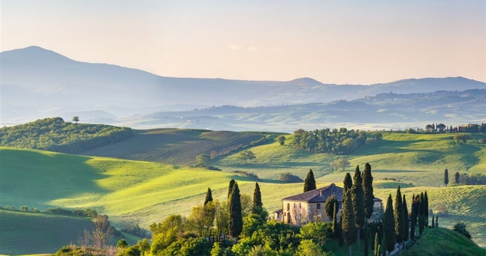Itálie - Pienza - Val d´ Orcia