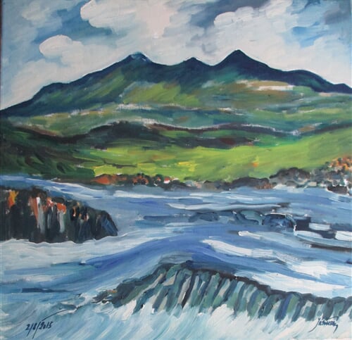 The Cuillin Hills of Skye, Skotsko