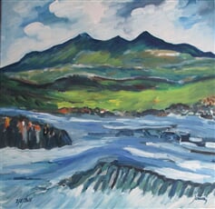 The Cuillin Hills of Skye, Skotsko