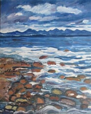 Hills of Torridon from Garloch, Ross-Shire, Skotsko