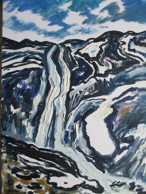 Dolina pěti polských ples s vodopádem Siklawa 64 m