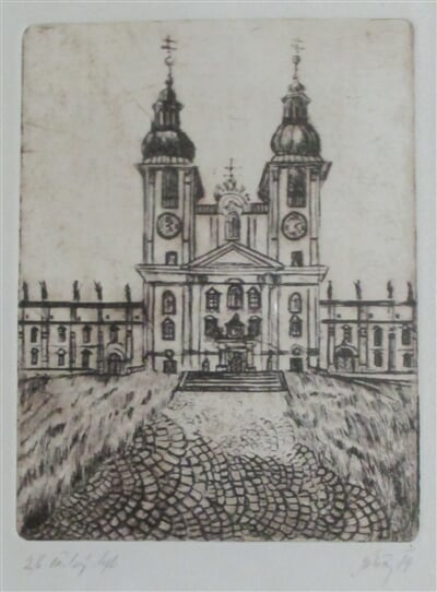 Sv. Kopeček u Olomouce, Poutní kostel Navštívení Panny Marie
