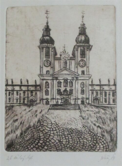 Sv. Kopeček u Olomouce, Poutní kostel Navštívení Panny Marie